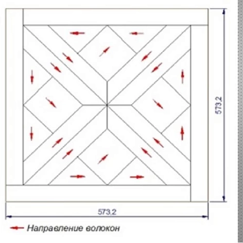 ДУБ №5-50 МОДУЛЬНЫЙ ПАРКЕТ LAB ARTE